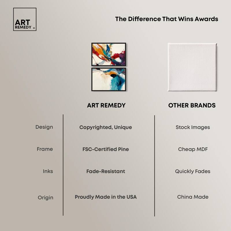 Vibrant Palette III Canvas Set of 2 by Art Remedy