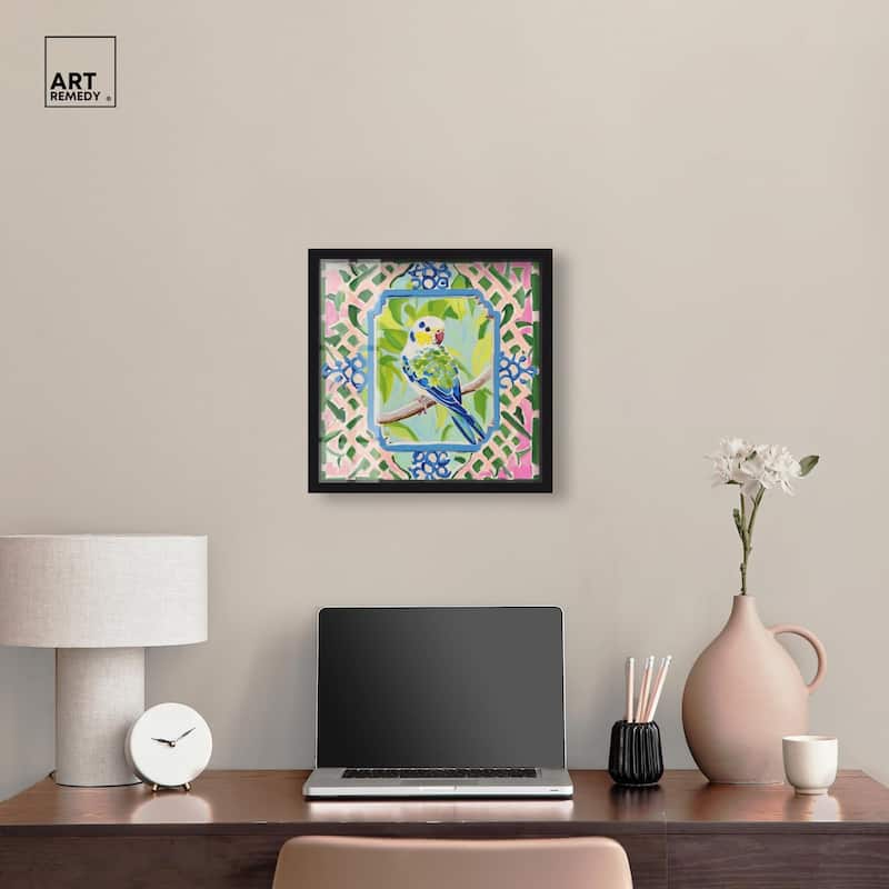 Garden Gate II Shadowbox by Art Remedy