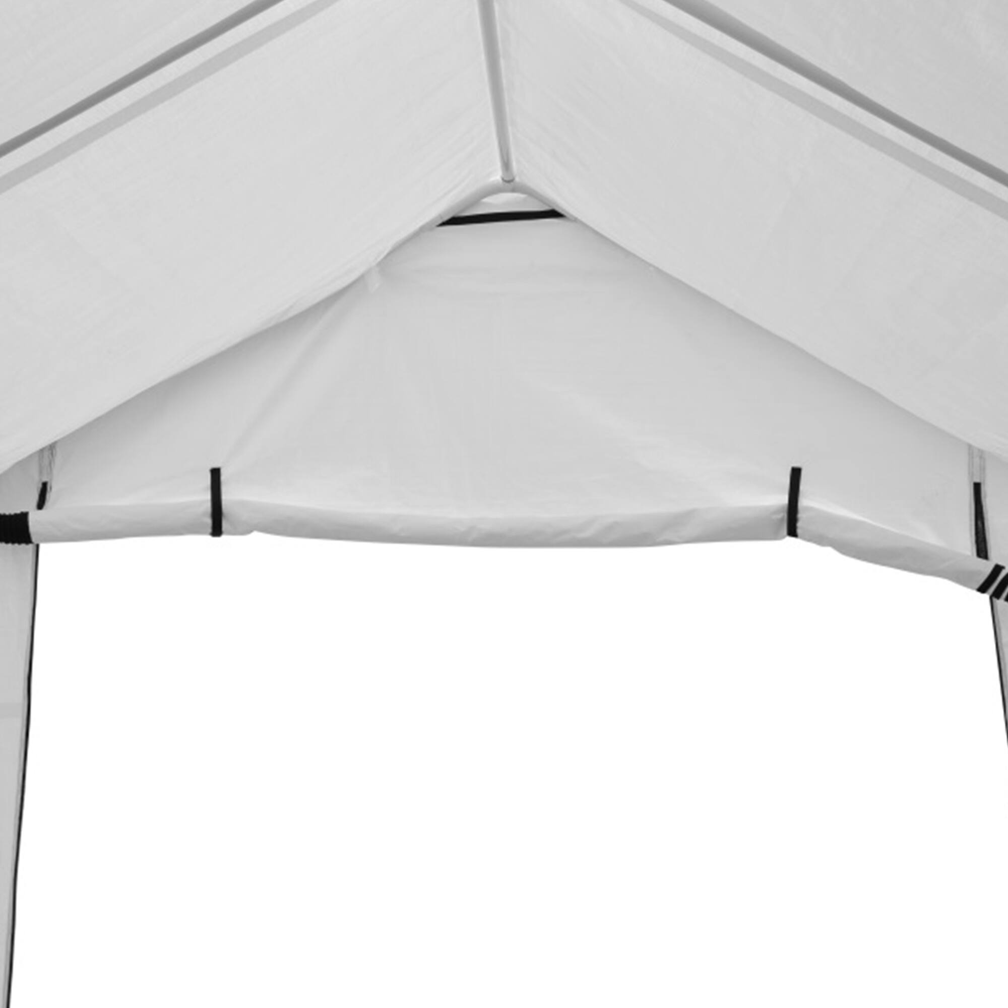 Ainfox 17x10ft/20x11ft Heavy Duty Enclosed Carport Canopy with