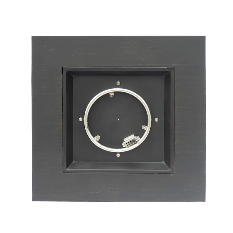 Wellington Outdoor 33-Inch Square Fire Pit by Christopher Knight Home - 33.00" W x 33.00" D x 24.00" H