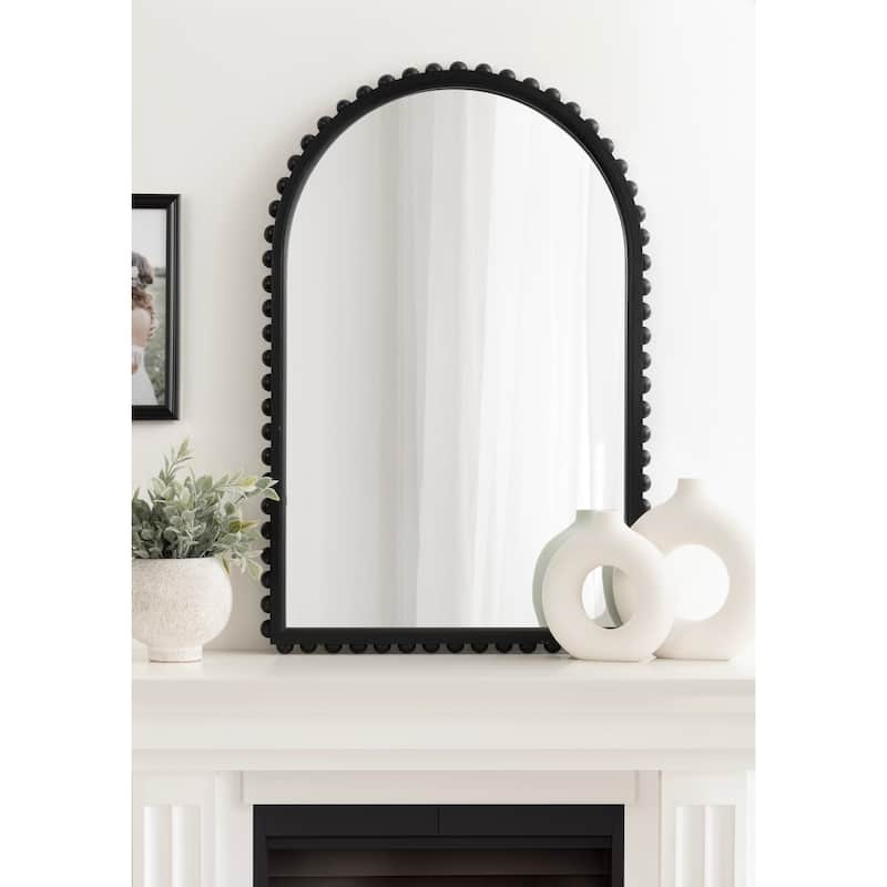 Kate and Laurel Beadbrook Arched Wall Mirror