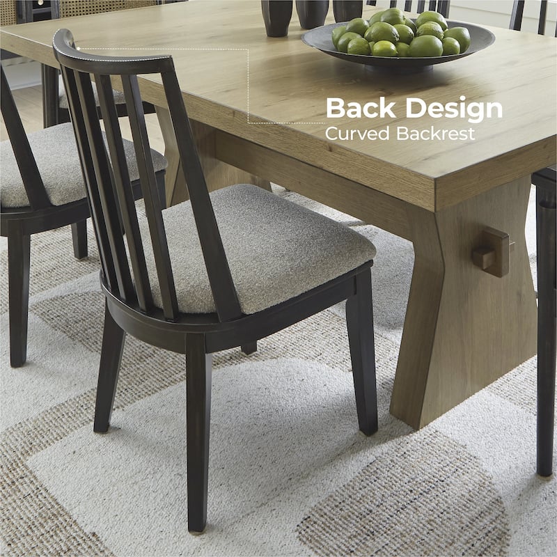 Signature Design by Ashley Galliden Black Dining Chair - 20.5"W x 23.25"D x 37"H