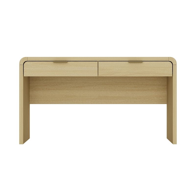 Manhattan Comfort Grace 54" Office Desk (2-Drawer)