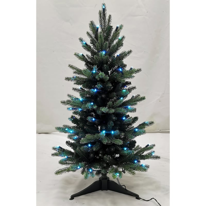 30" or 36" Prelit In/Outdoor Remote RGB LED Stake/Stand Tree