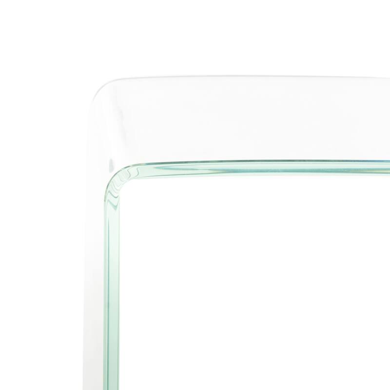 SAFAVIEH Modena Ombre Glass Console Table - Clear / Blue - 43.3" x 13.8" x 29.5" - 43Wx14Dx30H