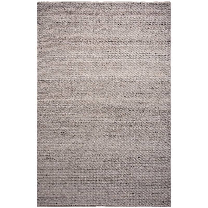 Alora Decor Dusk Contemporary Polyester Area Rug - Natural/Gray - 8'9 x 11'9