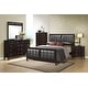 preview thumbnail 1 of 2, Contemporary Styling Rosa Queen/King Bedroom Set Queen - 5 Piece