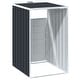 preview thumbnail 56 of 56, vidaXL Wheelie Bin Storage Rubbish Waste Bin Storage Steel