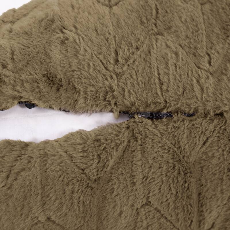 Allan Andrews 24" x 24" Angora Moss Pillow - Down Fill