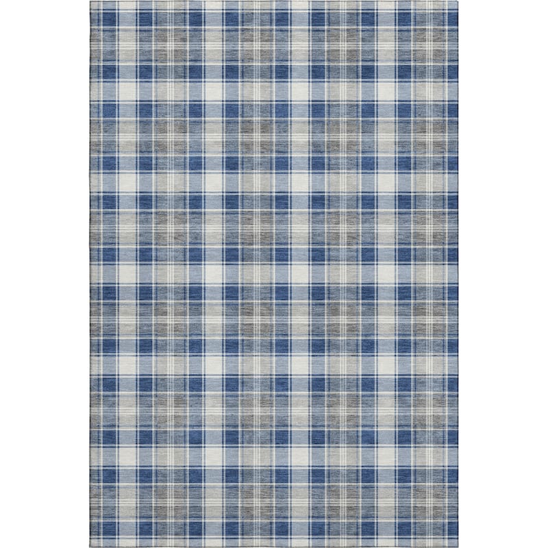 Premium Washable Super Soft Christmas Plaid Mayfield Rug