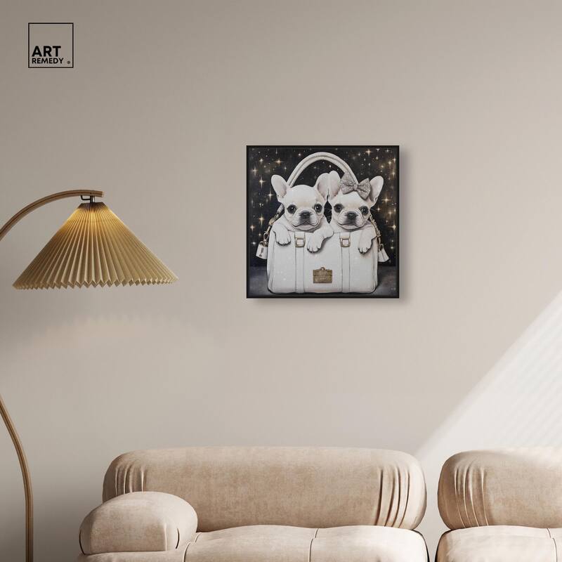 Constellation Frenchie Purse Canvas by Art Remedy