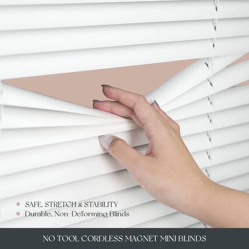 Magnet Mini Blinds for Metal Steel Doors