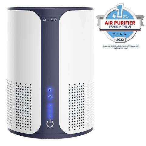 Miko True HEPA Air Purifier For Home with Essential Oil Diffuser