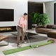 preview thumbnail 11 of 17, Costway Putting Green Practice Golf Putting Mat with Auto Ball Return