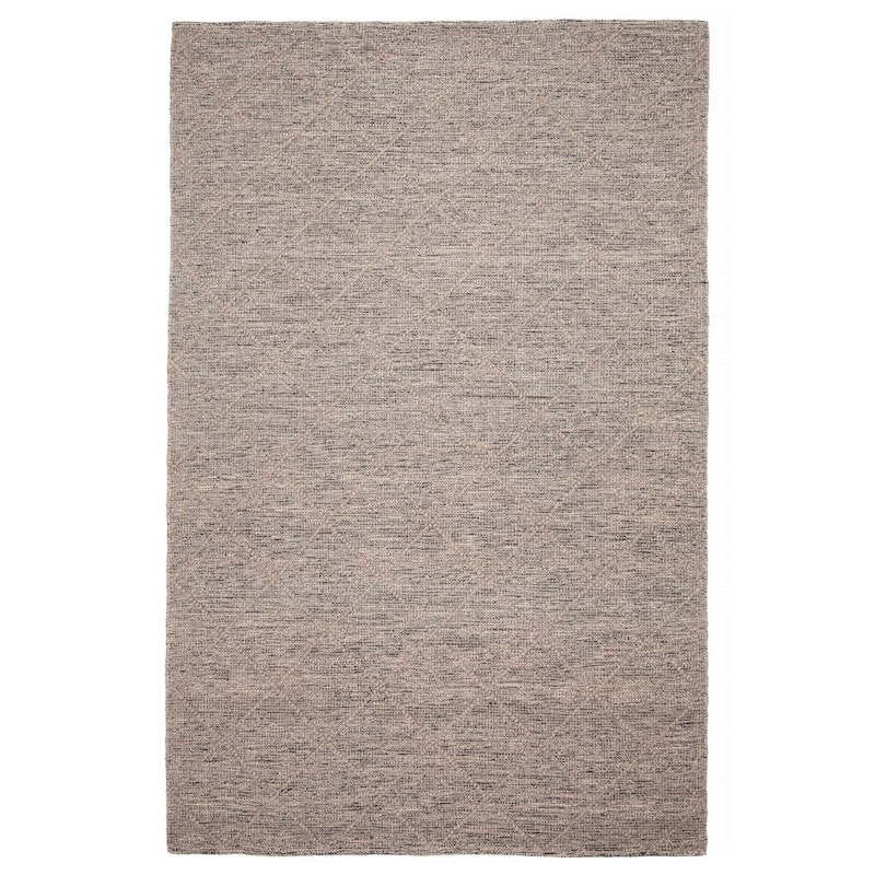 ECARPETGALLERY Braid weave Sienna Brown Wool Rug - 5'10 x 8'10 - Brown - 5'10 x 8'10