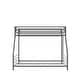 preview thumbnail 9 of 13, Signature Sleep Coen Kids' Bunk Bed with Reversible Ladder, Twin/Full, Black