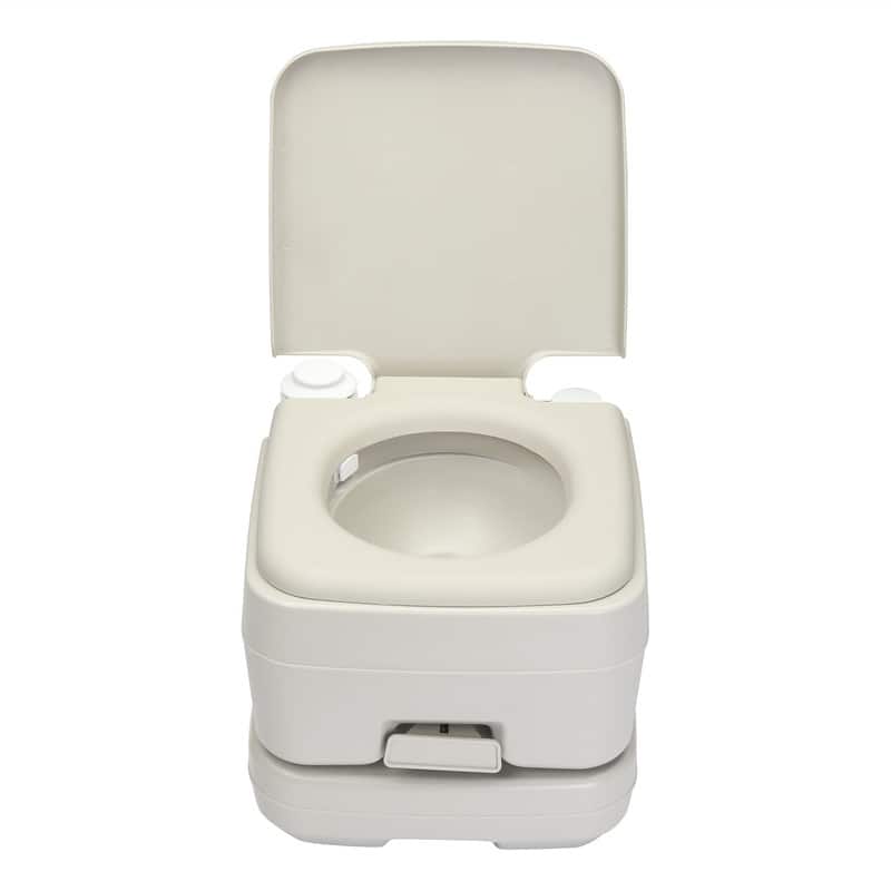 2.6 Gallon HDPE Outdoor Portable Camp Toilet
