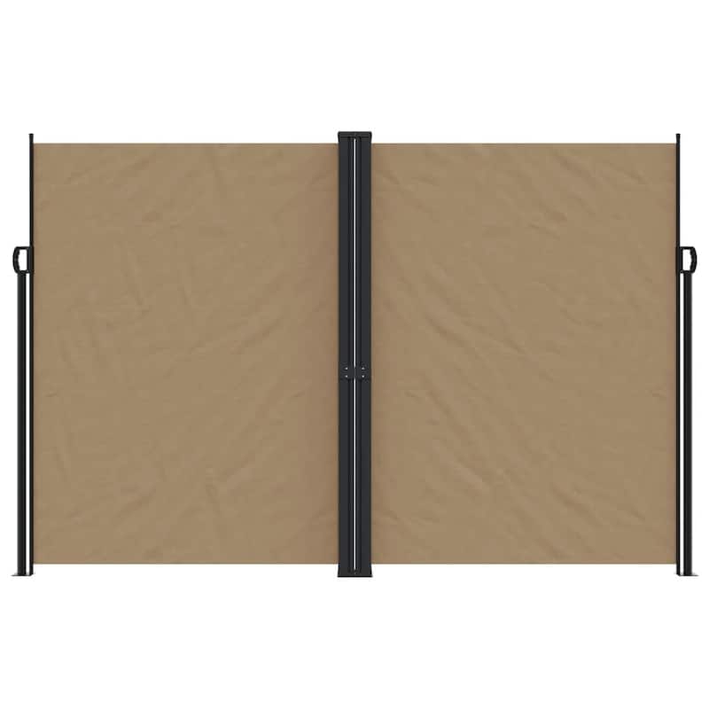 vidaXL Retractable Side Awning Sun Shade Privacy Screen Outdoor Patio Garden