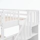 preview thumbnail 25 of 46, Stairway Twin-Over-Full Bunk Bed with Twin size Trundle