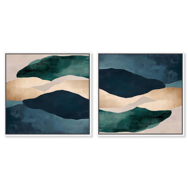 Adrift in Venice Canvas by Art Remedy - 30" x 36" - Black