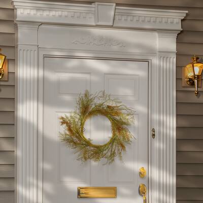 National Tree Company 22 inch Artificial Spring Wreath, Realistic Decoration for Front Door or Indoor Décor​ - 22 IN