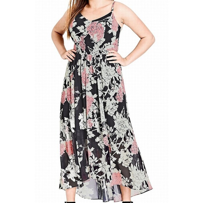 city chic v neck maxi dress