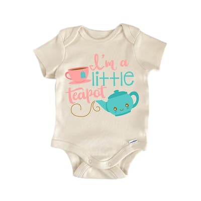 I'm A Little Tea Pot Nursery Rhyme - Baby Boy Girl Clothes Infant Bodysuit Funny Cute