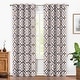 preview thumbnail 30 of 50, Jarvenpaa Insulated Blackout Grommet Window Curtain Panel Pair Brown - 52" width x 96 " length