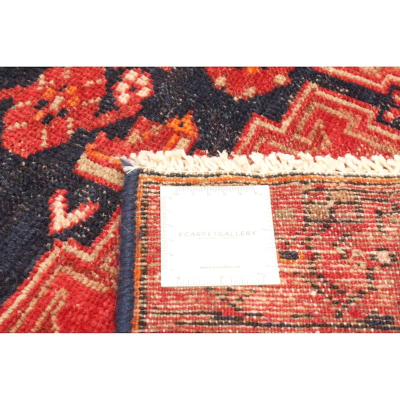 ECARPETGALLERY Hand-knotted Andelz Red Wool Rug - 4'0 x 6'6