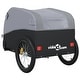 preview thumbnail 15 of 13, vidaXL Bike Trailer Kids Bicycle Cargo Wagon Buggy Carriage Cycle Trailer Iron