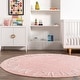 preview thumbnail 53 of 136, Nuloom Alphabet SpinClean Washable Round Rug