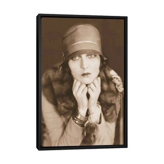 iCanvas "Longing Eyes" by Unknown Artist Framed Canvas Print - Bed Bath ...