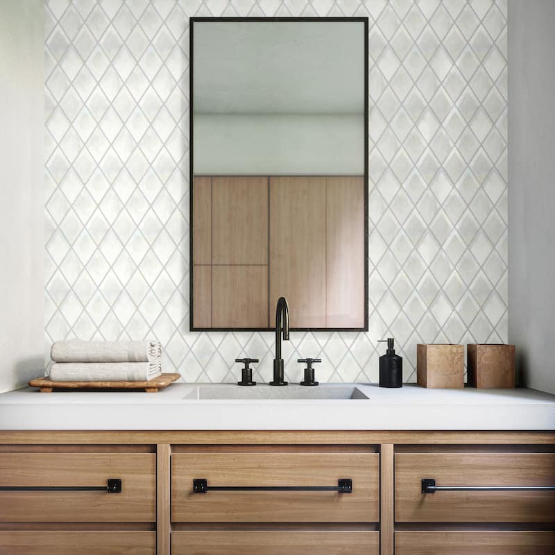Daltile Starcastle 3" x 6" Diamond Scale Glass Wall Mosaic (15 PC Per Carton) (7.50 SQFT Per Carton)