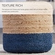 preview thumbnail 3 of 5, Oliana Cylinder Jute Pouf