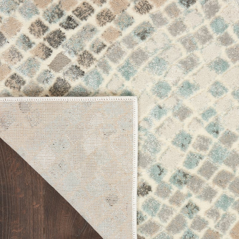 Nourison Marmara Contemporary Mosaic Abstract Area Rug