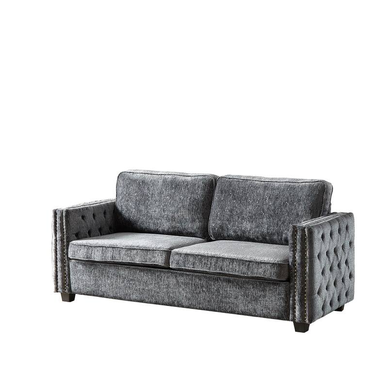 Luxurious Chenille Couch with Sleeper Sofa Bed, Easy Assembly, and Ultimate Comfort