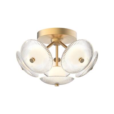 Alora Lighting FM417606 Hera 19" Wide Flush Mount Ceiling Fixture
