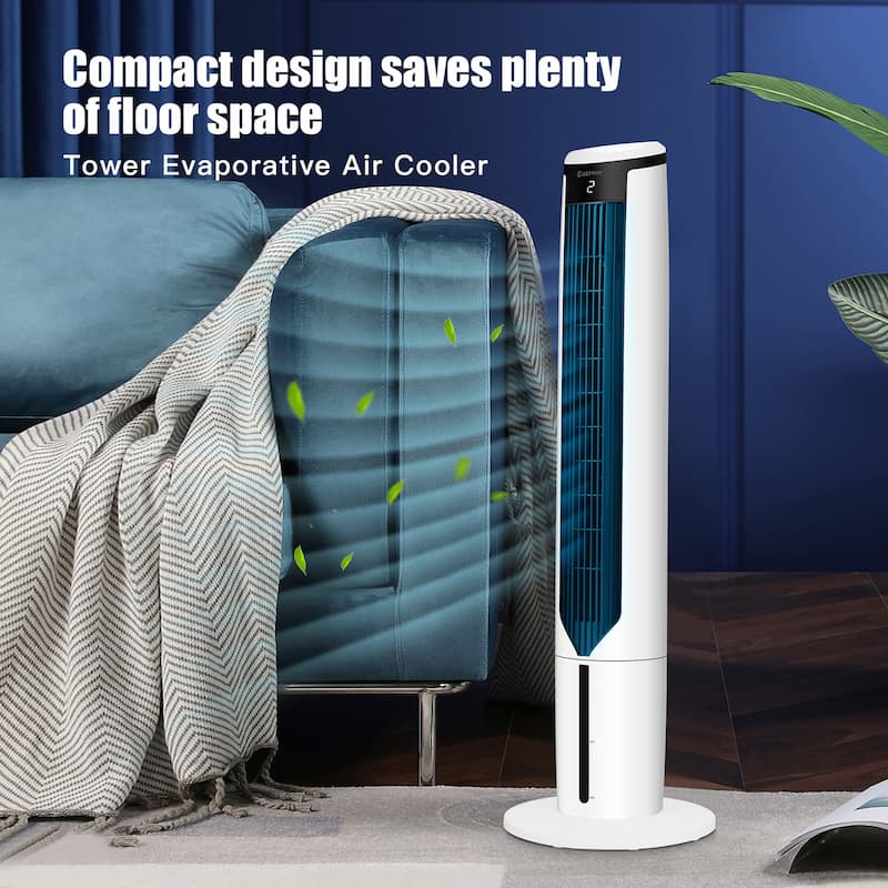 Costway 3-In-1 Evaporative Air Cooler 41'' Portable Tower Fan - See Details