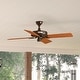 preview thumbnail 1 of 24, Hunter 52" Original Outdoor Ceiling Fan with Pull Chain, Damp Rated Chestnut Brown