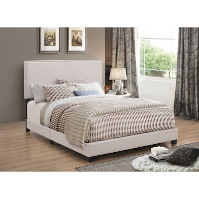 Guyancourt Upholstered Bed with Nailhead Trim