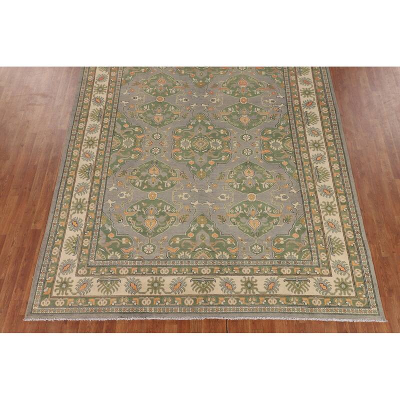Traditional Kazak Oriental Area Rug Handmade Bedroom Wool Carpet - 8'2" x 9'10"