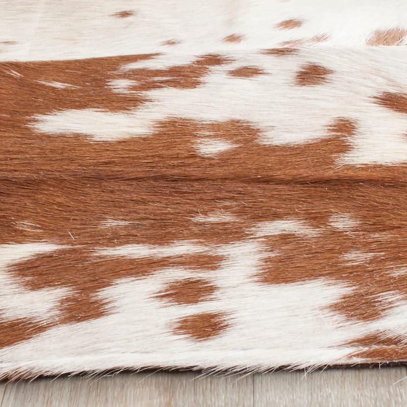 SAFAVIEH Handmade Studio Leather Shiona Modern Leather Rug