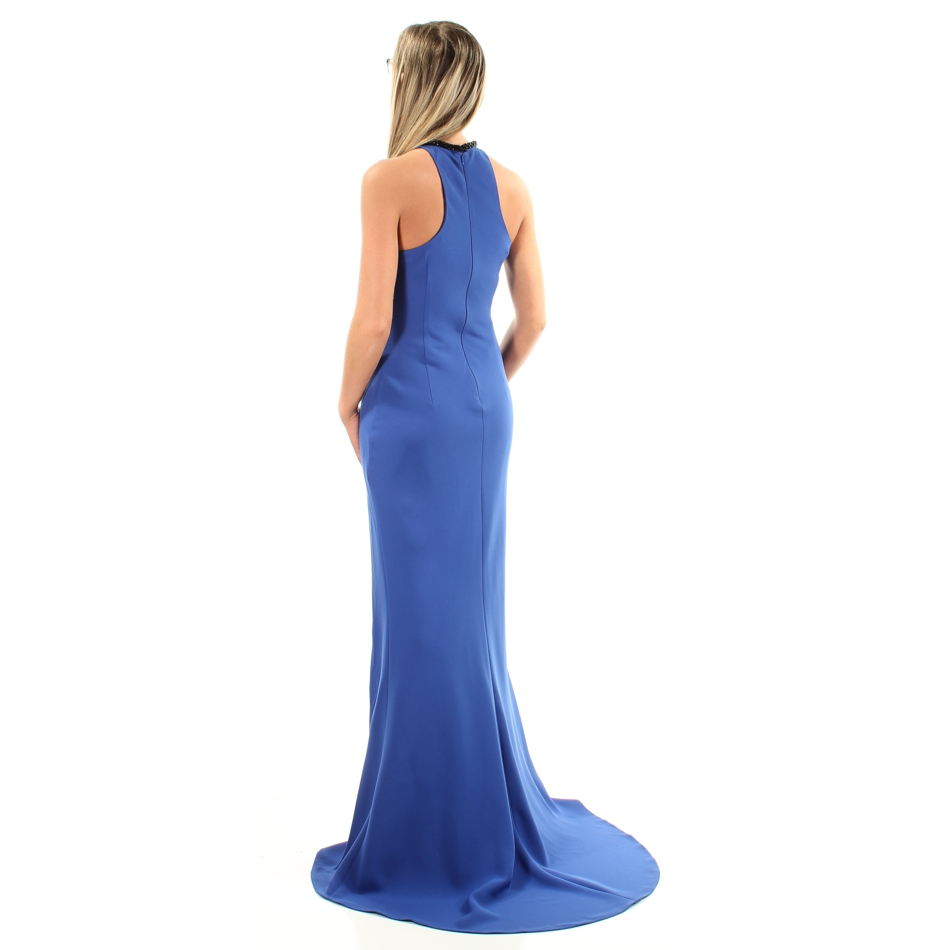 calvin klein blue dress