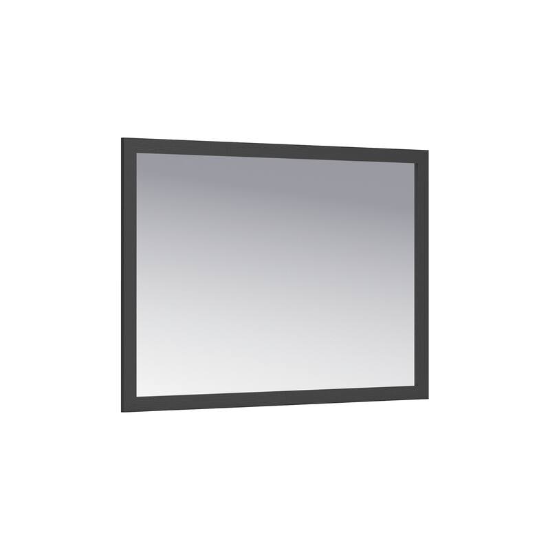 Signature Design by Ashley Cadmori White/Black Dresser and Mirror