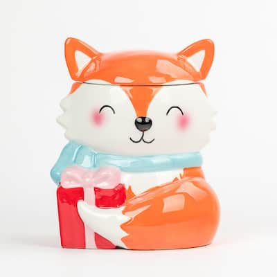 10 Strawberry Street Foxy Gift Canister