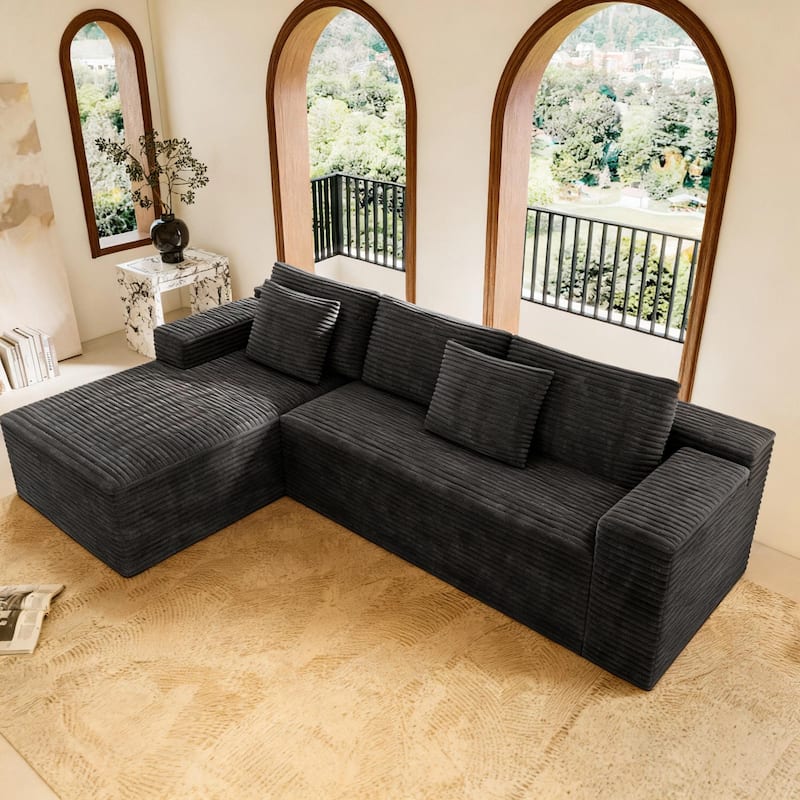 Modular Sectional Sofa Seat,Upholstered Compressed Couch