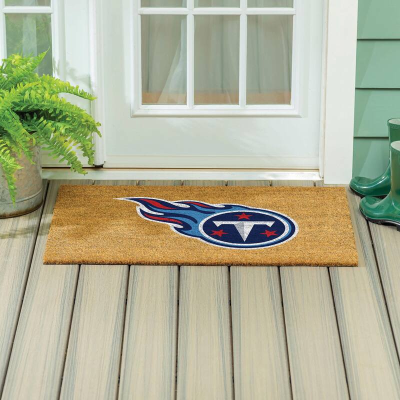 Tennessee Titans Full Color Indoor/Outdoor Coir Mat - 36" x 24"