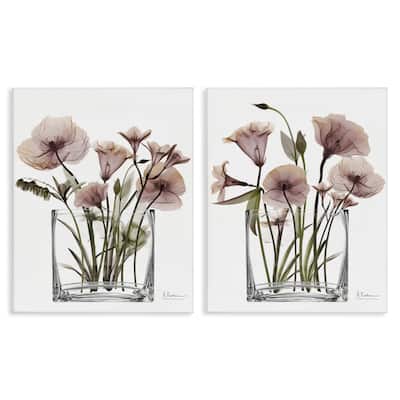 Stupell Earthy Infatuation Bouquet Canvas Wall Art Design By Albert Koetsier (Set of 2)