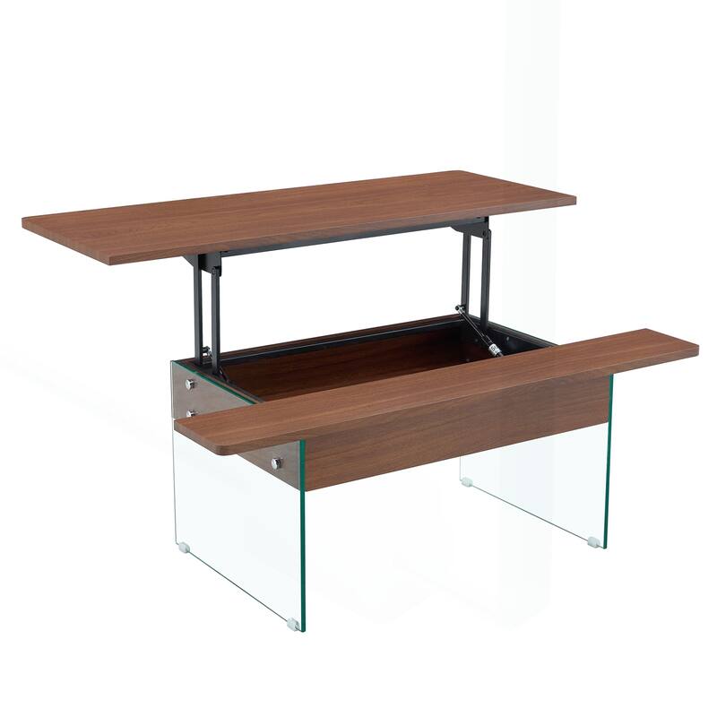 Versatile Lifting Coffee Table with Storage and Multiple Options