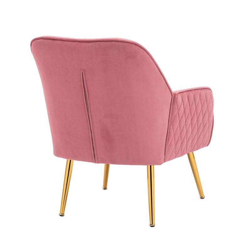Moda Furnishings Deangelo Mid-century Accent Chair